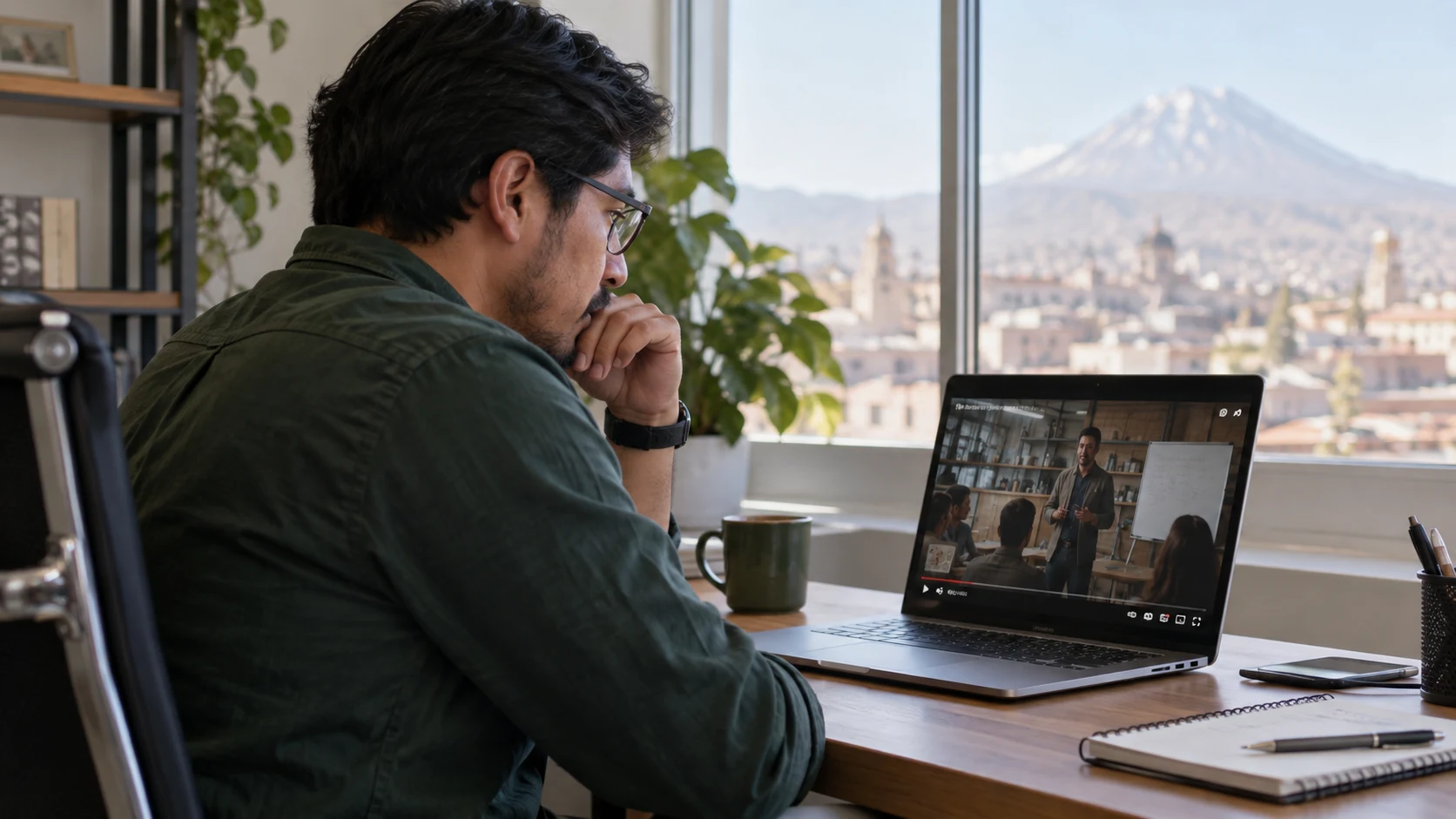 Escena ilustrativa de publicidad: YouTube Ads